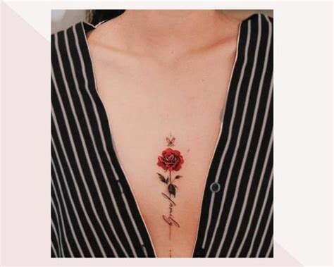 small female cute chest tattoos|60+ chest tattoos ideas for women With Meaning